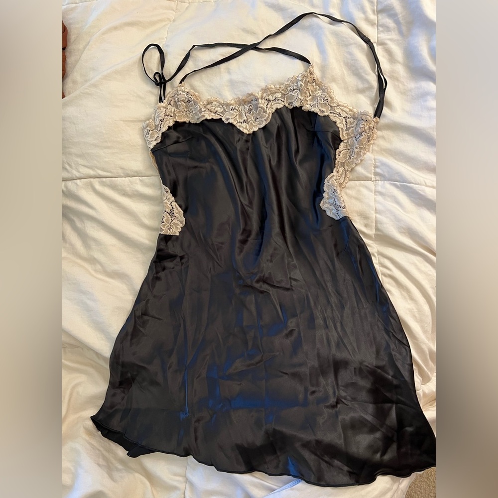NWT silk slip dress